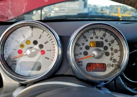 2007 Mini Cooper S z USA, uszkodzony, nr VIN WMWRH33527TL94583